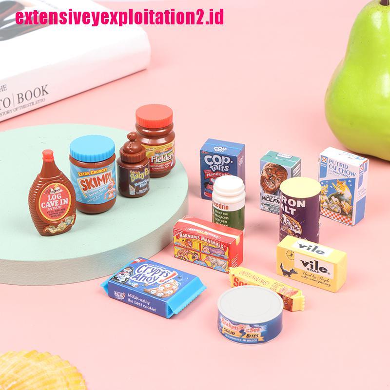 &lt; E2id &amp; &gt; Miniatur Supermarket Skala 1: 6 Untuk Rumah Boneka