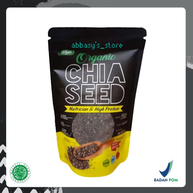 

Black Chia Seed Organik 450gr - Chiaseed Premium High Quality