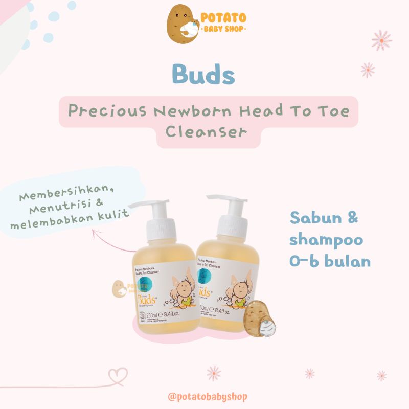 Buds Precious Newborn Head to Toe Cleanser