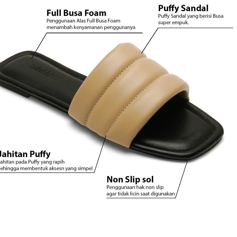 [CIS] Isabel Adelia Sendal Jepit Wanita CLUVDI Slip Sandal 6BDA