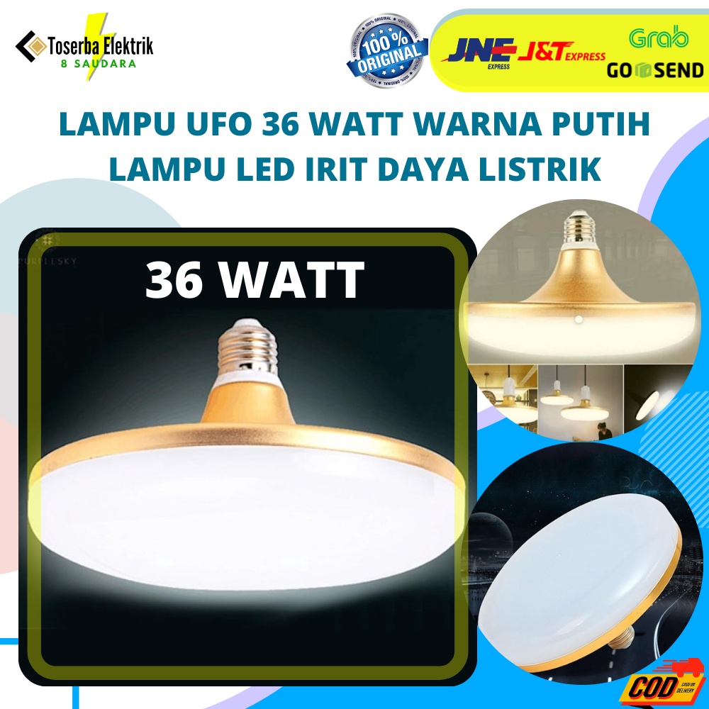 lampu ufo lampu led ufo 36 watt putih lampu ufo ceiling / lampu ufo / lampu led ufo / lampu led ufo 