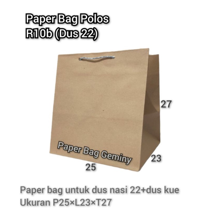 

Paper bag R10b polos