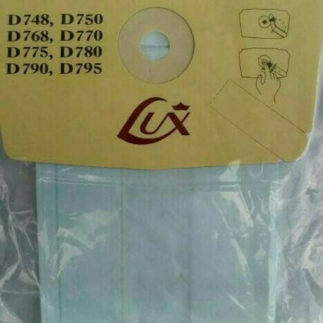 Kantong Debu Original Vacuum LUX D768 | D775 | D780 | D790