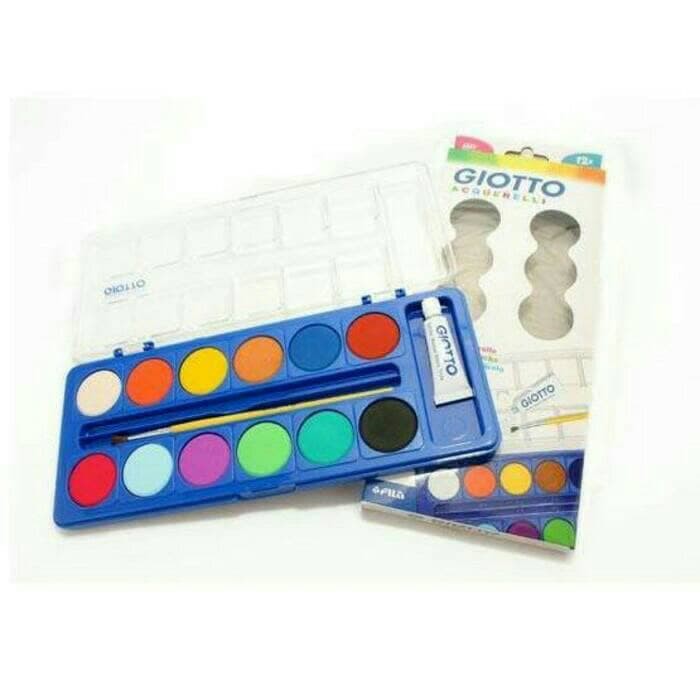

giotto watercolor cake 12clr