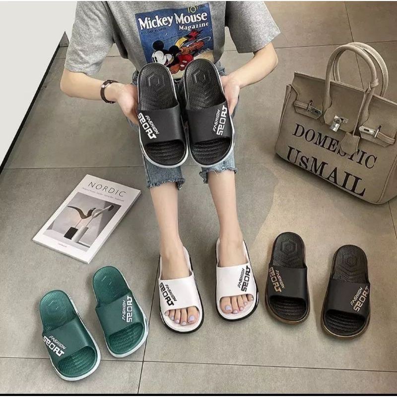 Sandal cowok sandal karet sandal kekinian