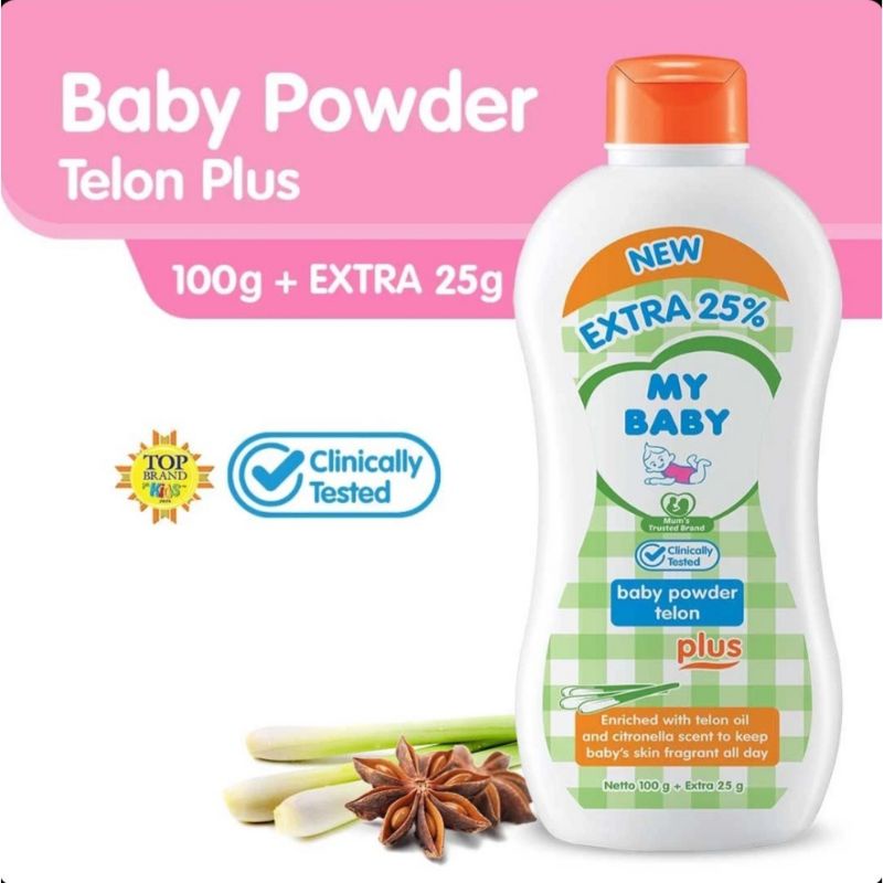 Jual My Baby Powder Telon Plus 100g 25g Hemat Shopee Indonesia