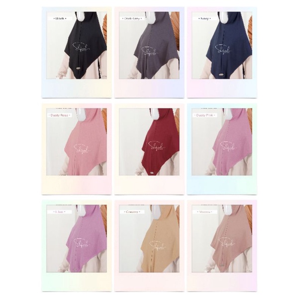 bergo cercile kids by shofwah daily wear