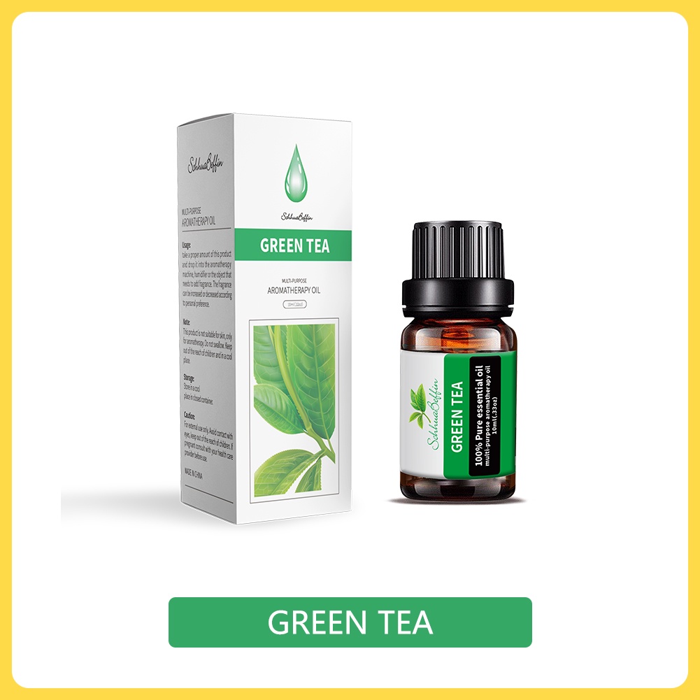 [Aimilo] Portable Humidifier Diffuser Mini Air Purifier USB Aromatherapy Essential Oil Difuser-Greentea