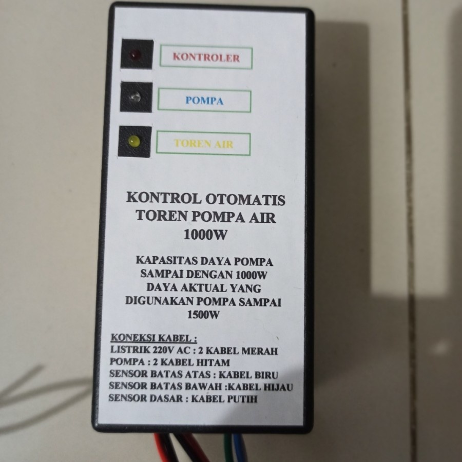 Sensor Saklar Full Automatis Water Pump Pompa Air Tandon Toren