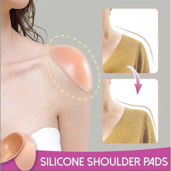 2pcs Shoulder Pad Bantalan Bahu Invisible Padding Bahu Pad Untuk Bahu