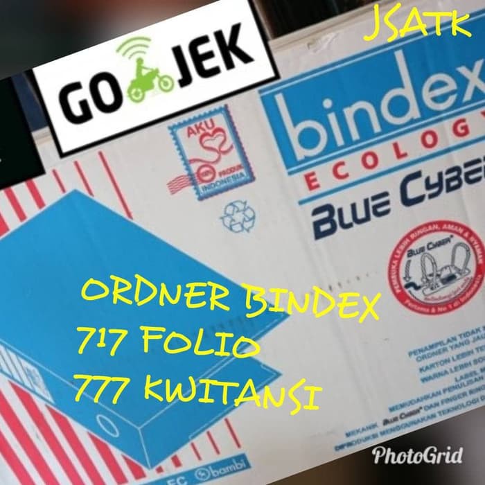 

Binder Polos - Binder Plastik - Binder Loose Leaf Ordner Bindex 717 Folio 777 Kwitansi Bambi Ecology