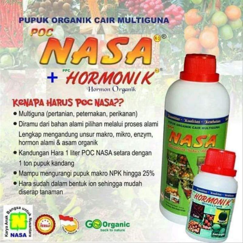 POC NASA 500cc DAN HORMONIK 100cc