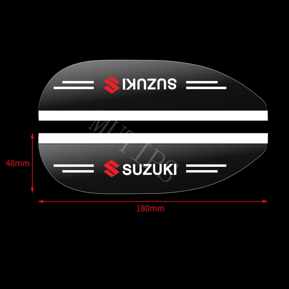 Suzuki 2Pcs Cover Pelindung Kaca Spion Mobil Bahan ABS Transparan Untuk ERTIGA Splash Swift XL7 SX4 Jimy Vitara Katana