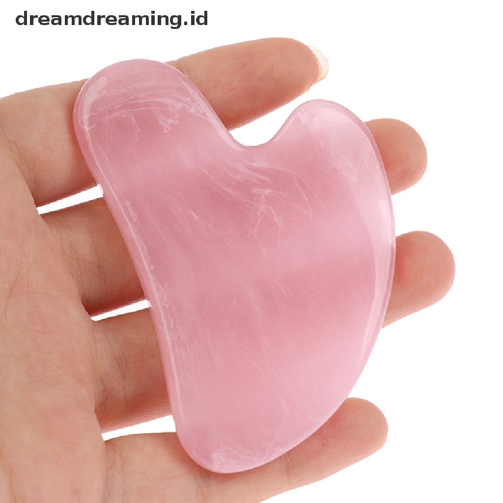 Dreamdreaming.id 1pc Alat Pijat Gua Sha / Akupuntur Wajah