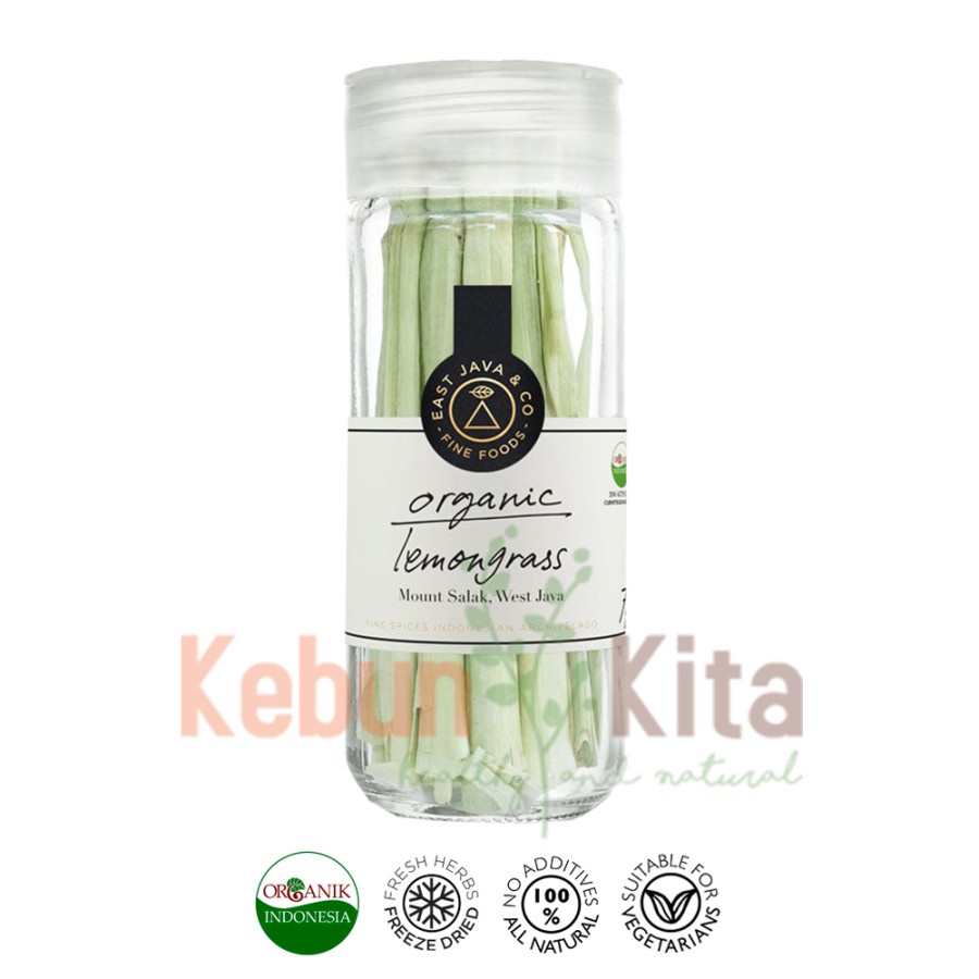 

East Java n Co Organic Freeze Dried Lemongrass 7 Gr