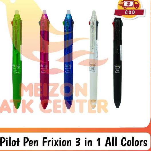 

➢ PILOT FRIXION 3 IN 1 !!! IMPOR JEPANG BISA DIHAPUS (0'5) - Hitam ✲