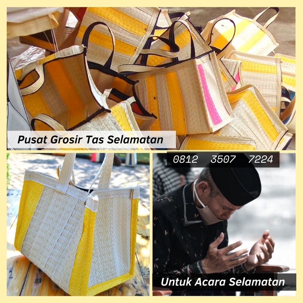 (Serba Guna), Tas Tahlilan, Tas Anyam, Tas Belanja, Webbing Bag