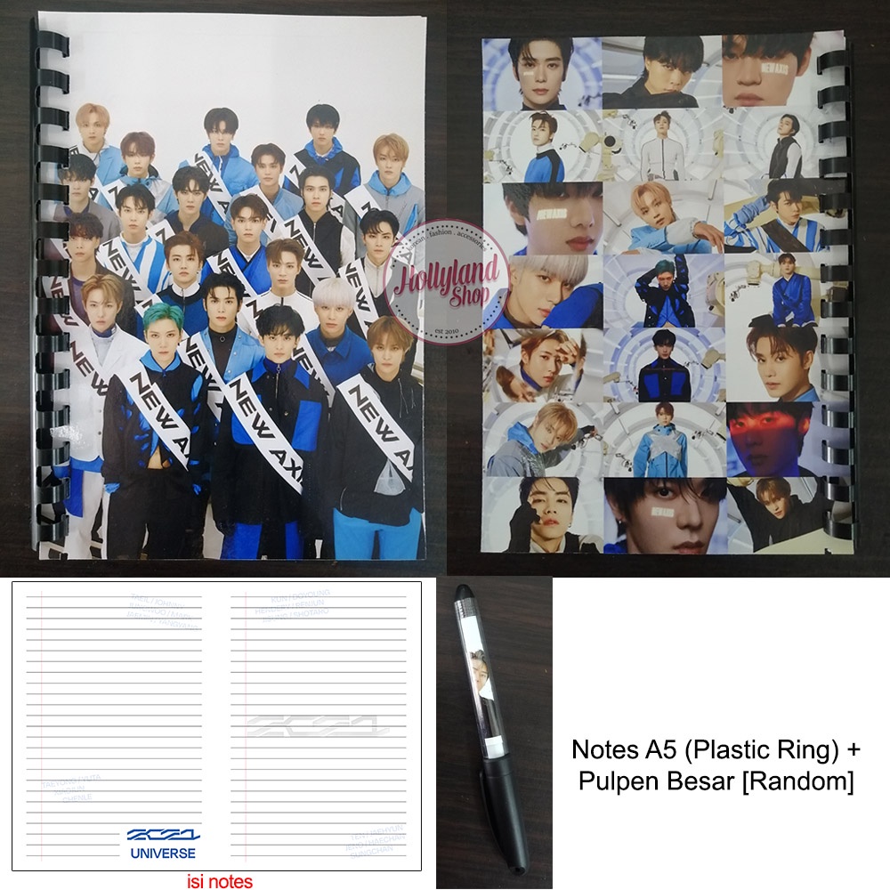 

Paket Buku Tulis A5 + Pulpen Besar KPOP - NCT NCT127 NCT Dream WayV NCT2020 NCT2021