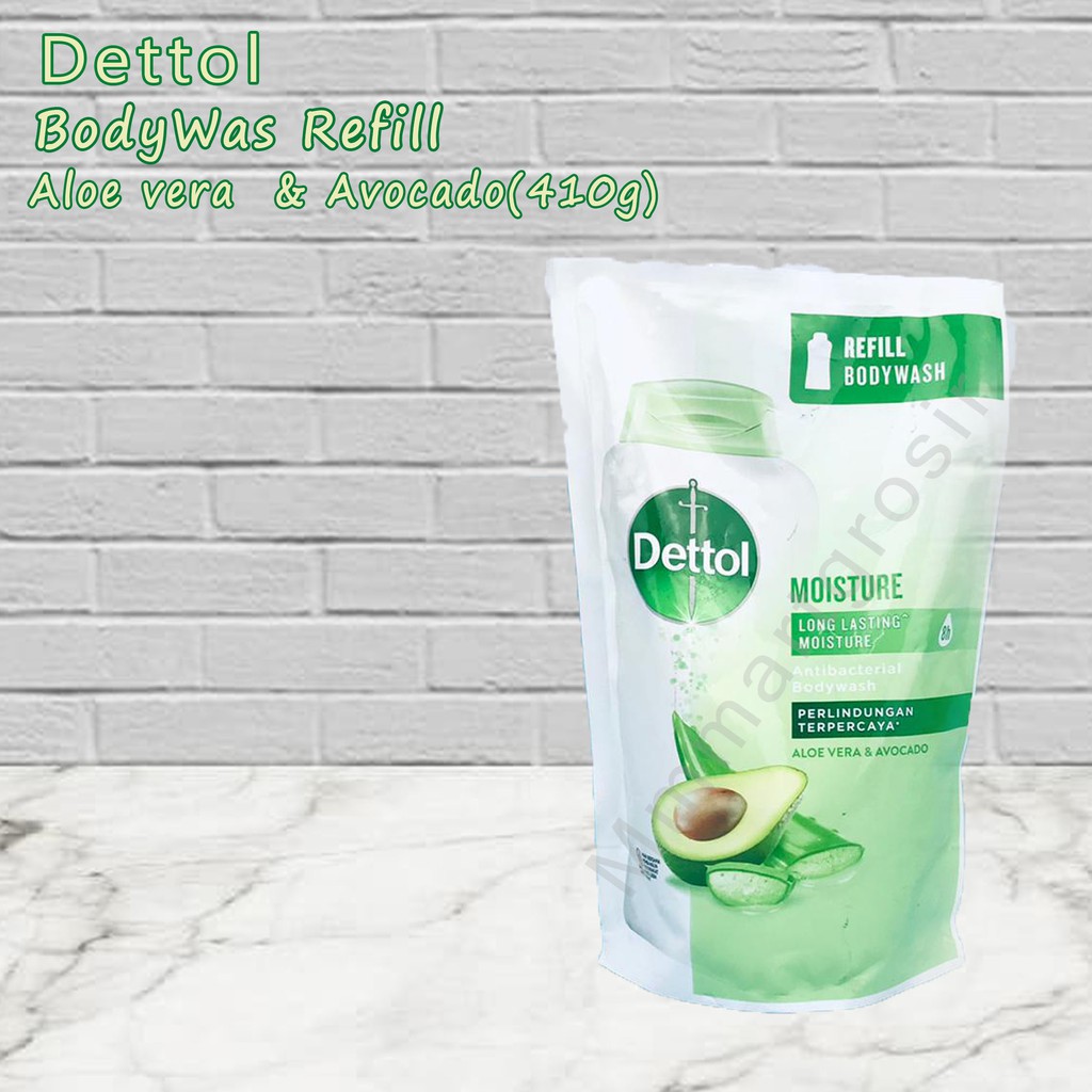 DETTOL REFILL BODYWASH 410g / SABUN