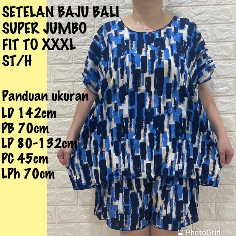 BAJU STELAN BALI PREMIUM XXXL MOTIF  kode ST/H