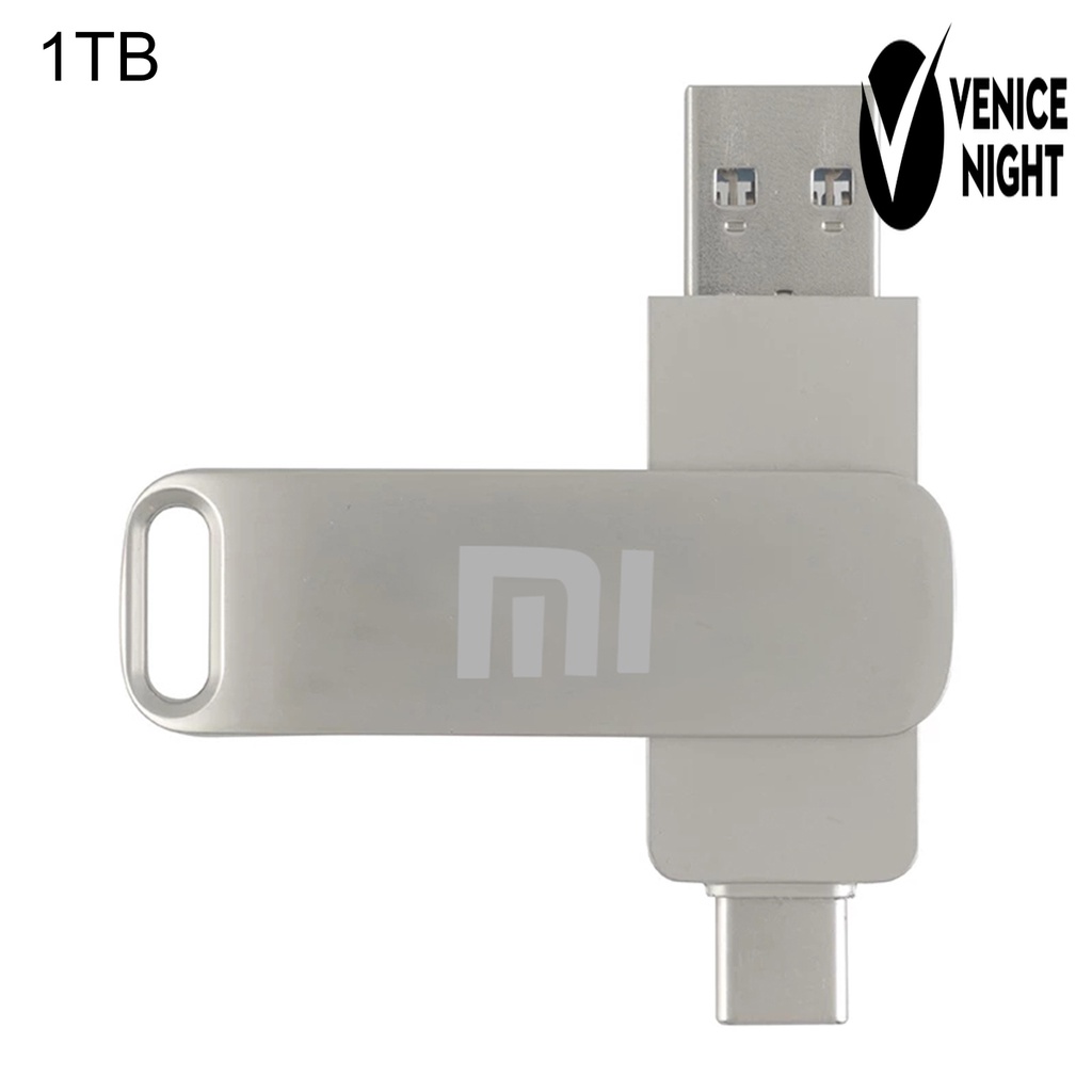 (SF) Flashdisk USB 3.1 Gen 1 / 2TB Bahan Metal Untuk Laptop / Tablet