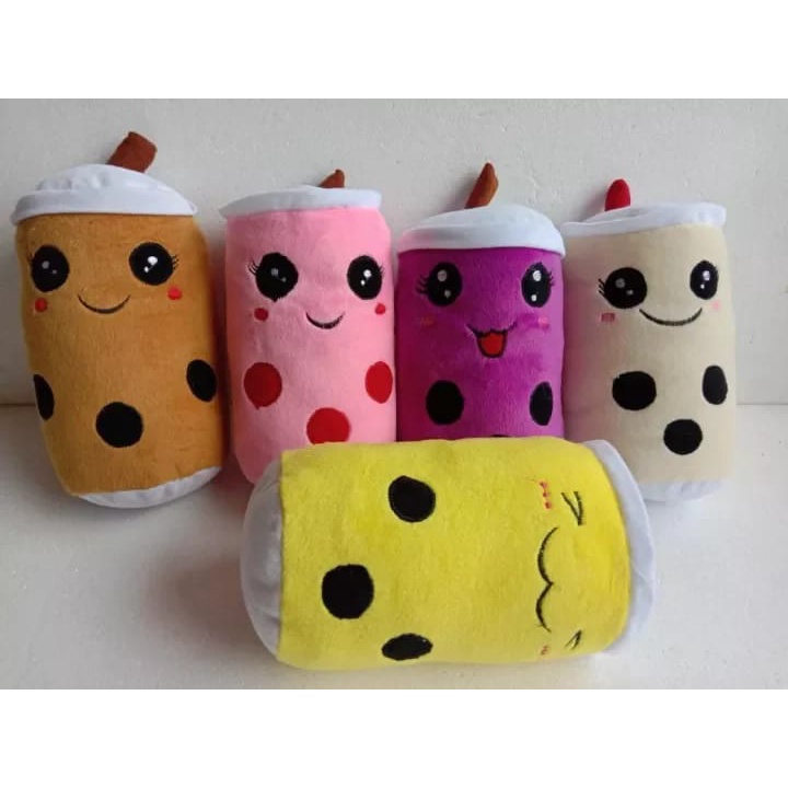 BONEKA BOBA MILK TEA MURAH UKURAN S