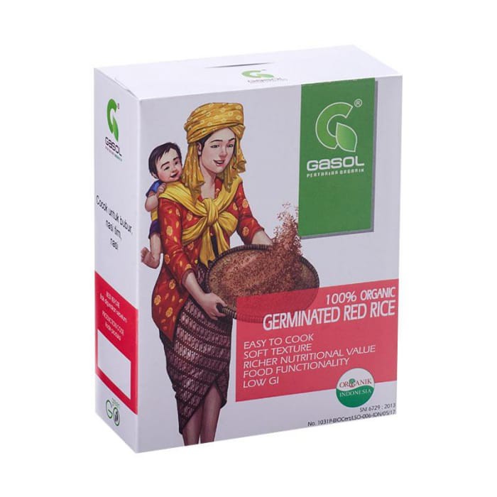 Best Seller Beras Organik Gasol Makanan Bayi MPASI 300 Gram