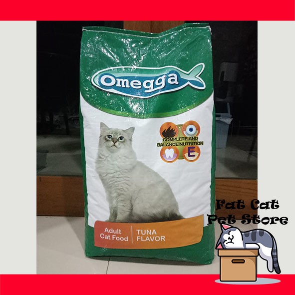 Omegga Tuna 1 Kg MAKANAN KUCING OMEGGA CAT OMEGA TUNA Repack 1KG / 500Gr