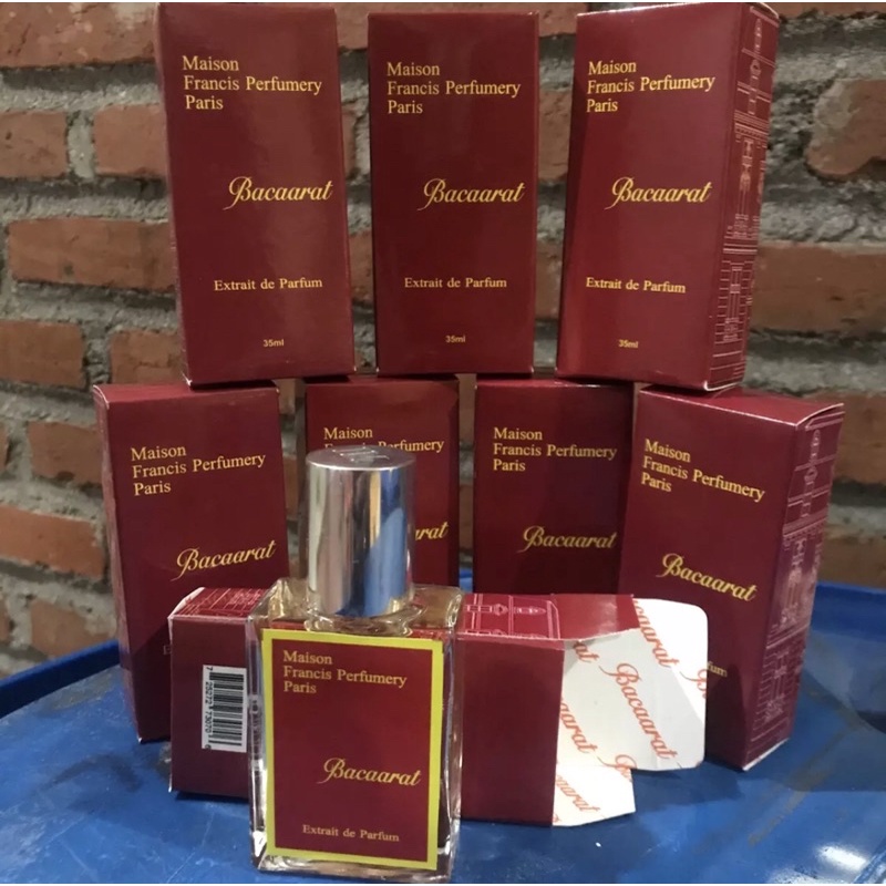 parfum bacaarat original 35ml -  box segel parfum viral termurah