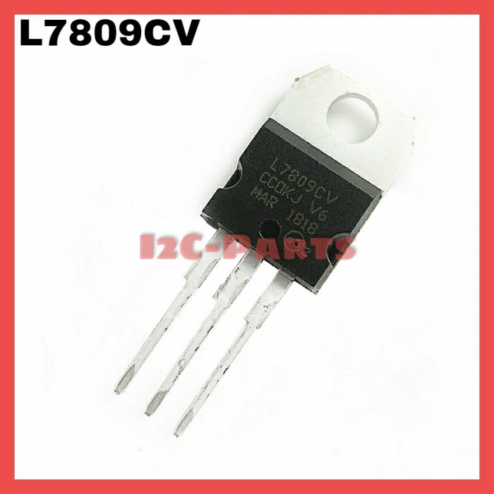 L7809CV IC Voltage L7809 7809 TO-220 Positive Regulator 9 Volt