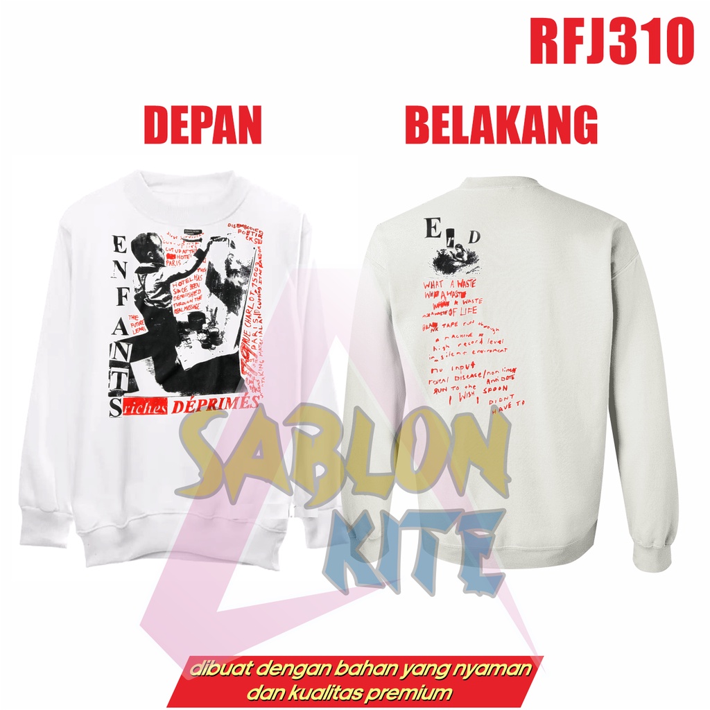 MURAH!!! SWEATER JIMIN ENFAN BABY RFJ310 UNISEX