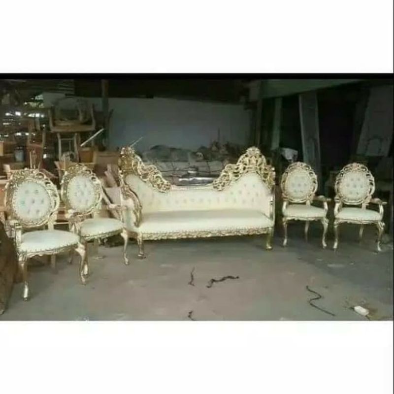 kursi pelaminan / kursi raja salman