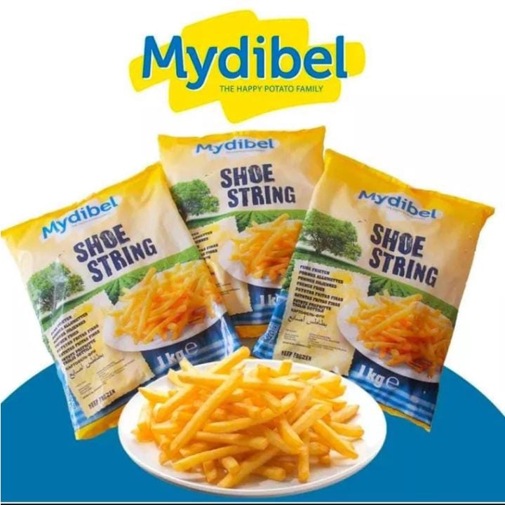 

Kentang goreng Mydibel SHOE STRING - 1 kg / kentang goreng shoestring mydibel