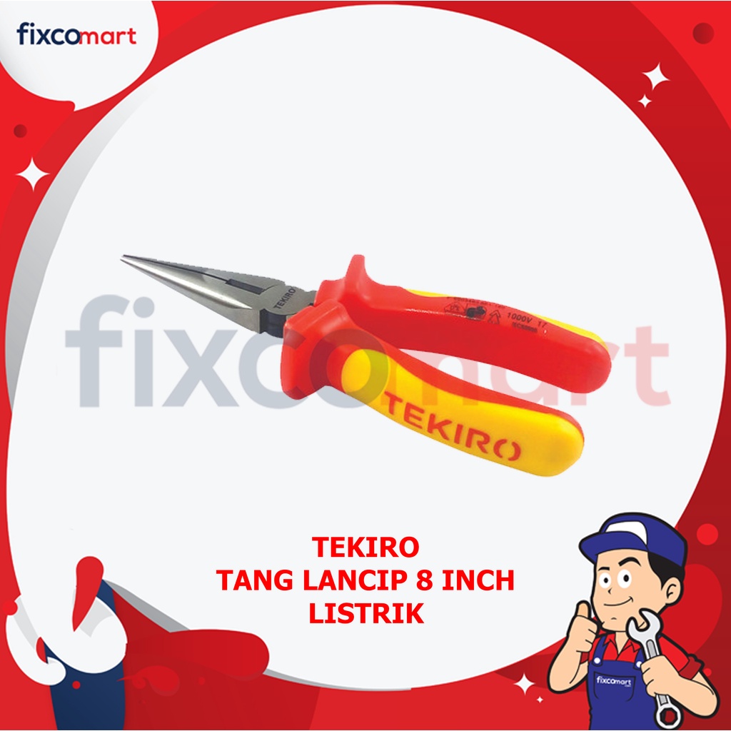 Tekiro Tang Lancip Listrik 8 Inch