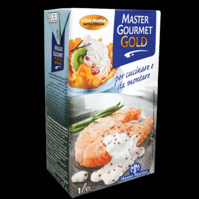 Cooking Cream Italy Halal Master Gourmet Gold 1 Liter