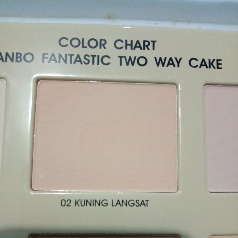 FANBO Fantastic Two Way Cake - Refill | Bedak Padat