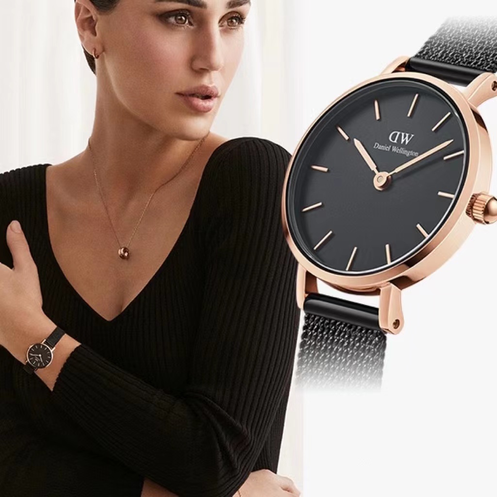 COD✅ Jam Tangan Wanita Rantai Pasir Analog 3Jarum Magnetik Fashion Wanita Jam Tangan Impor  Murah   S1206