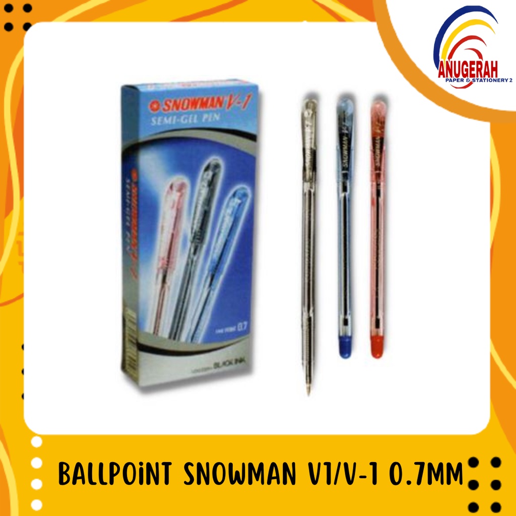 

Ballpoint SNOWMAN V1/V-1 0.7MM (LSN)