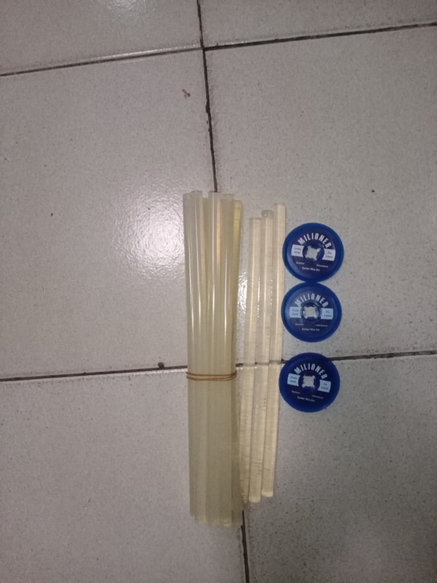 Timah 8 Meter Merk Milioner Grade 60/40 ( Di Jamin Hasilnya Mengkilat)