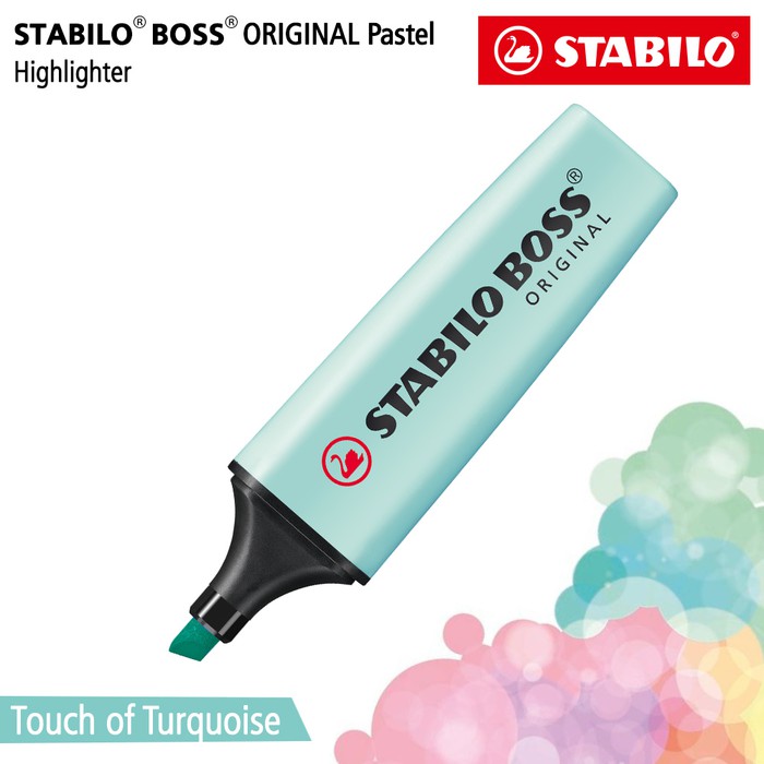 

Stabilo Pulpen - Stabilo Warna Warni - Highlighter Stabilo Boss Pastel Touch Of Turquoise /