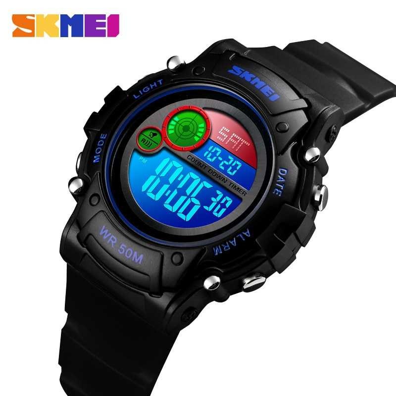 SKMEI Kids Jam Tangan Sporty Anak JT 144 Jamtangan Olahraga Digital Skmai Jam Keren Waterproof