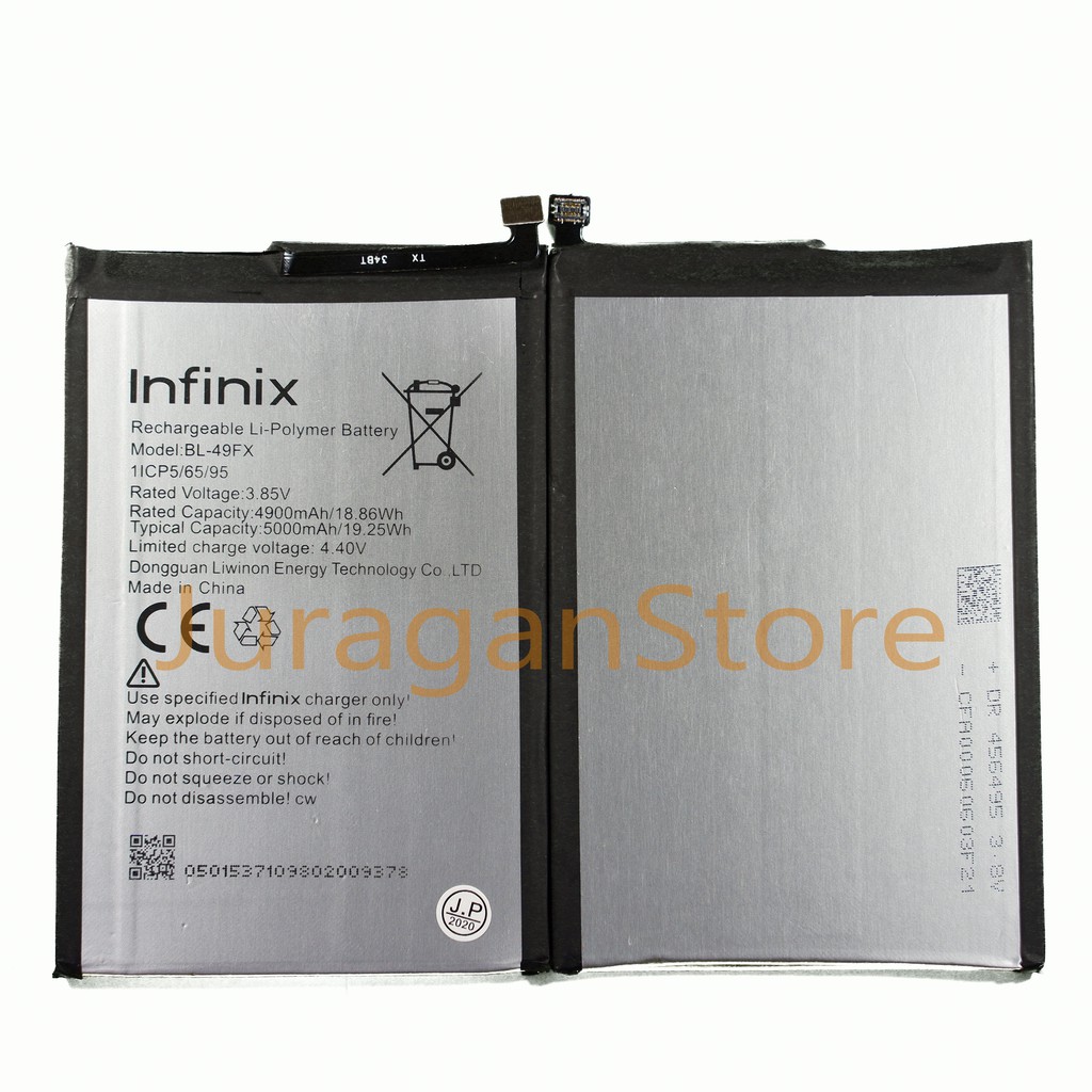 BATERAI BATTERY BATRE INFINIX HOT 8 X650 ORIGINAL