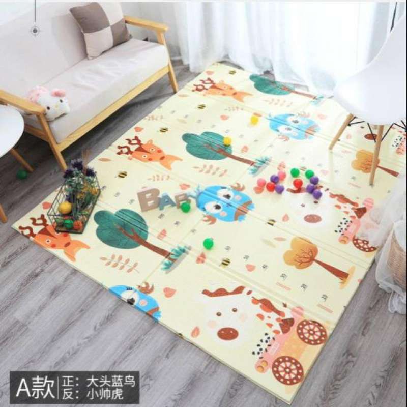 Play mate Bayi Karpet Bayi Lipat Karpet Bolak Balik 180x200cm dan  150x200 CM