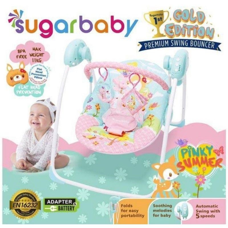 Sugar Baby Premium Automatic Swing / Baby Swing Sugar Baby / Ayunan Elektrik / Sugar Baby Swing
