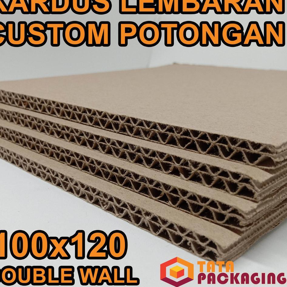 

Kardus atau Karton Lemn Potongan Corrugated Sheet Double Wall Ukuran 100 x 120 CM A22A