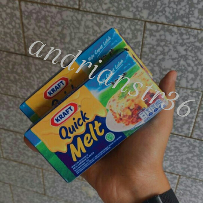 

Keju- Keju Kraft Quick Melt 165 Gram -Keju.