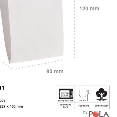 

paper bag (satchel) murah / kantong kertas murah ps01- 100pcs