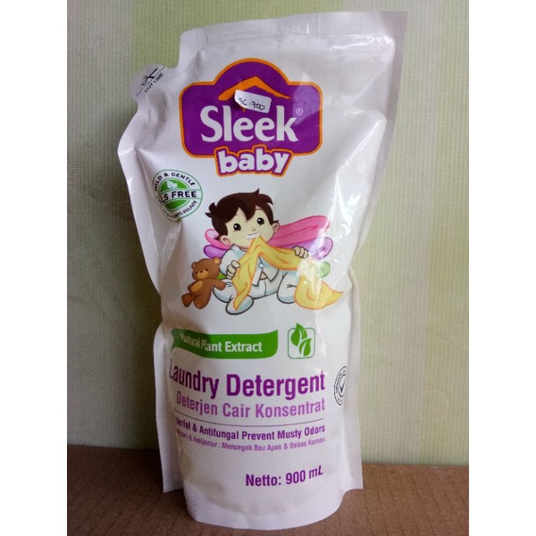 SLEEK BABY LAUNDRY DETERGENT CAIR KOSENTRAT 450ML, 900ML