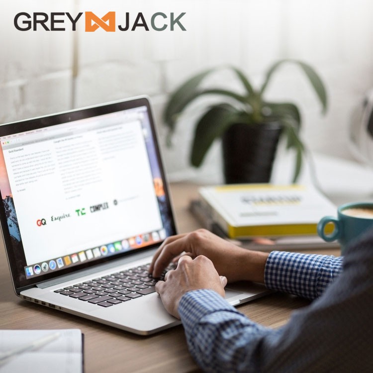 Grey Jack/kacamata anti radiasi blueray dewasa fashion metal 16034-5