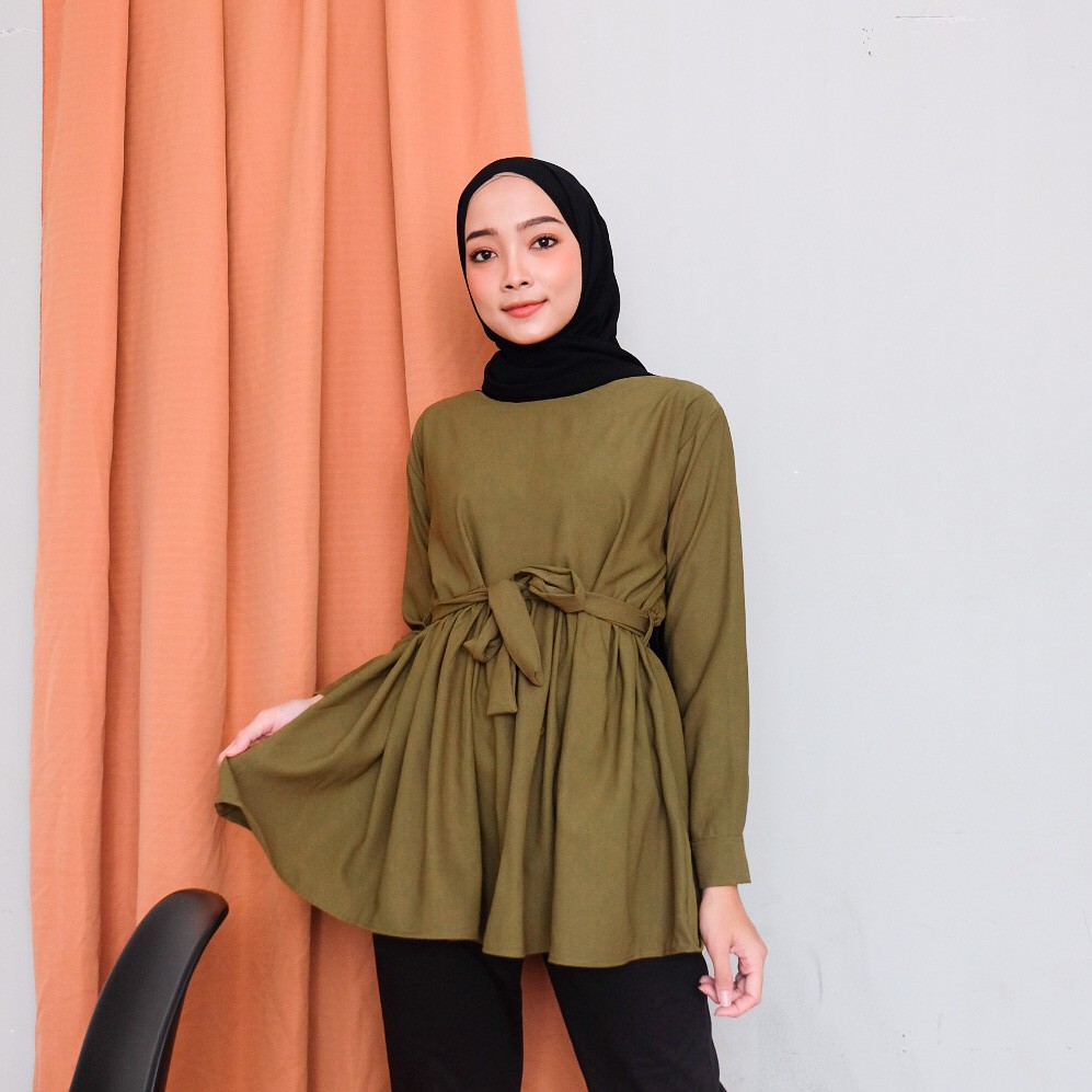 BLOUSE BAJU ATASAN REMPEL AYUMI TALI TORY BURCH JUMBO BLOUSE BAJU ATASAN REMPEL AYUMI TALI TORY BURCH JUMBO